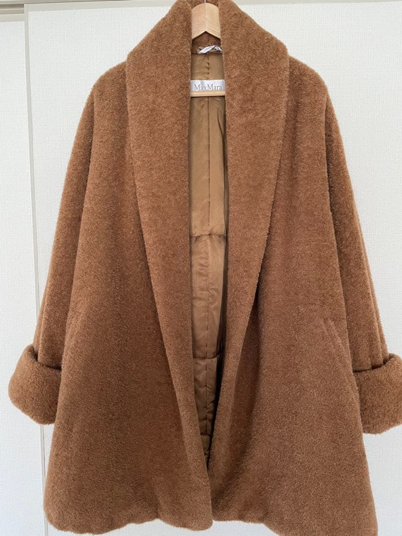 MaxMara アルパカコート　中綿入り