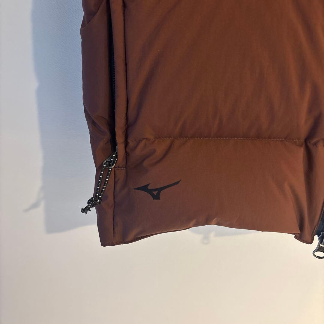 2024AW ミズノ マーガレットハウエル ダウン ベスト ブラウン