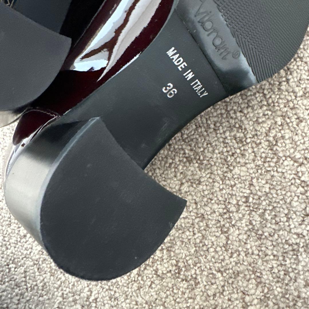 Luca Grossi バーガンディ ローファー　未使用品　※即買い者様歓迎