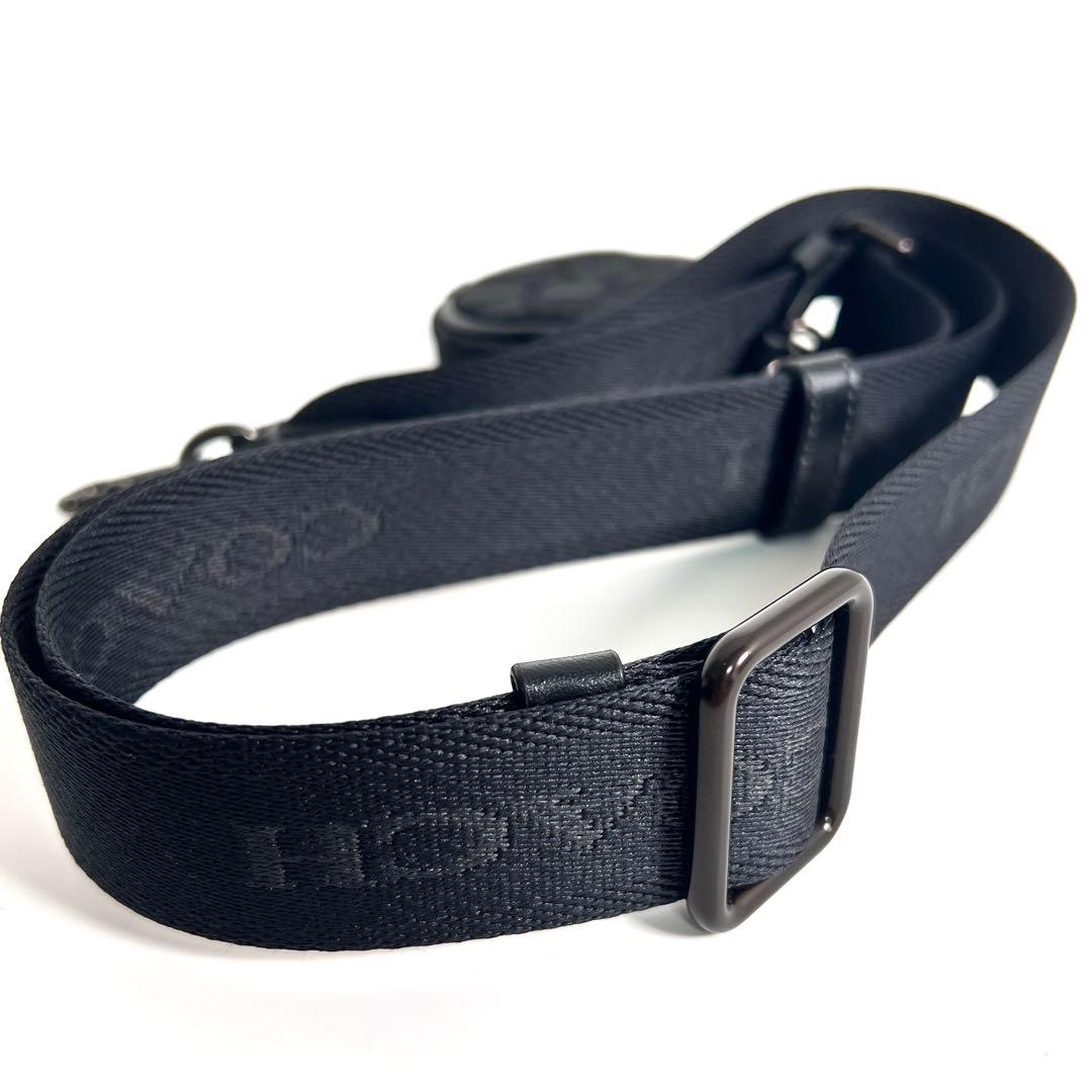 ほぼ新品 コーチ ホール ソフト スリングバッグ ジャカード ボディバッグ