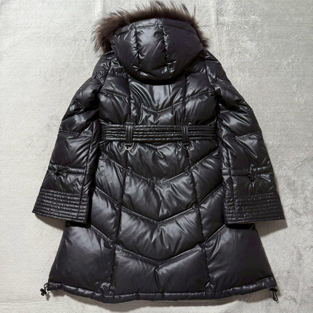 BURBERRY バーバリー ダウンコート ノバチェック エンブレム サイズ38