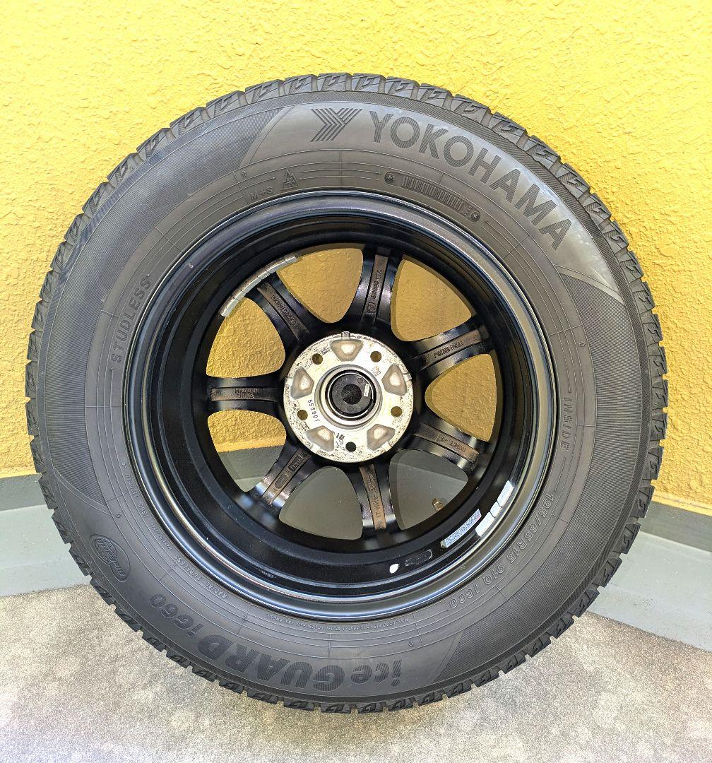 195/65r15ヨコハマig60、G-SPEEDP-03 15×6J ナット付