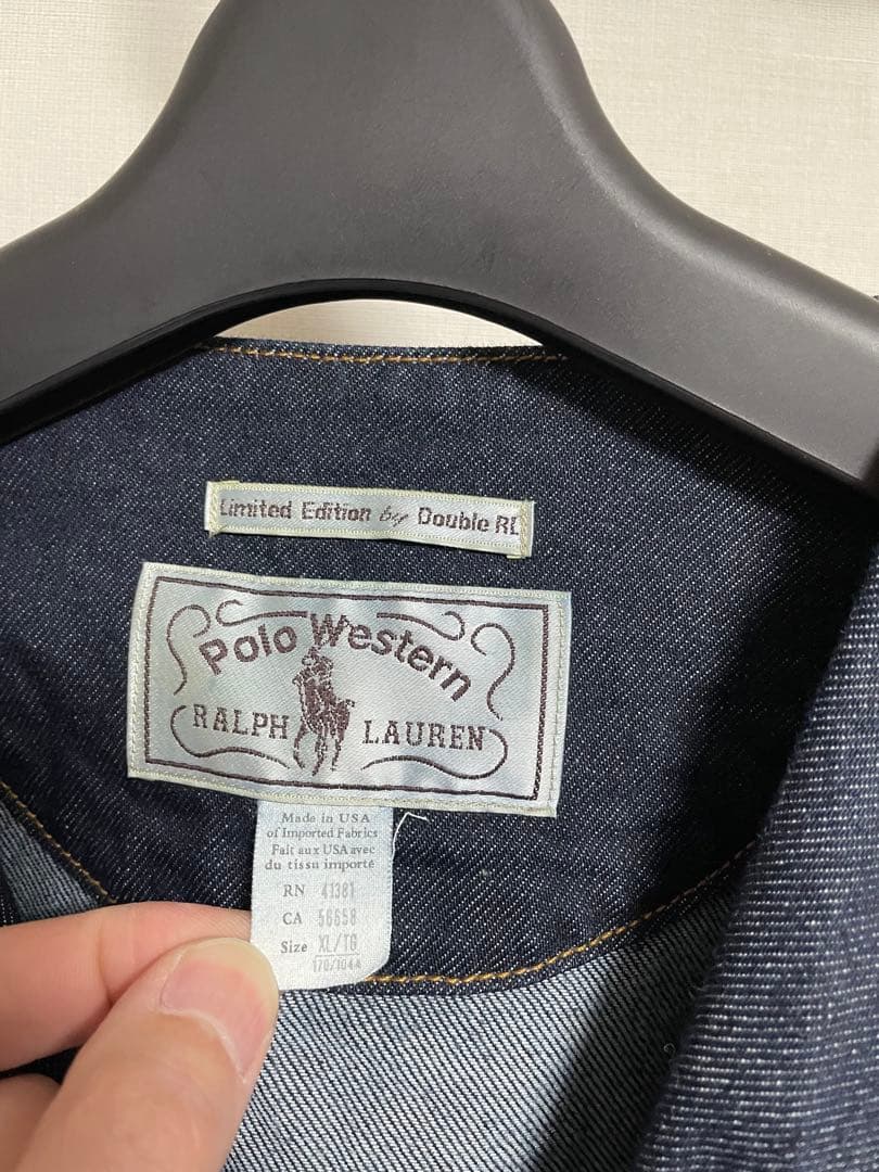 Polo Western Ralph Lauren デニム ベスト