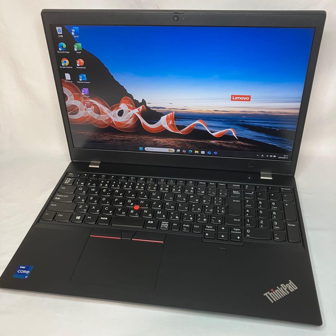 美品 ThinkPad L15 Gen2 第11世代 i7 32GB 512GB