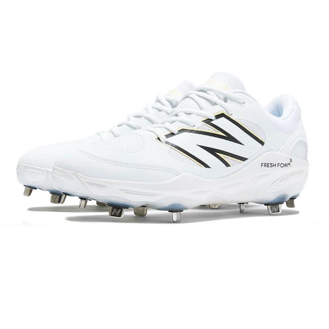 ニューバランス 野球スパイク 金具スパイク L3000V7 2E 27㎝