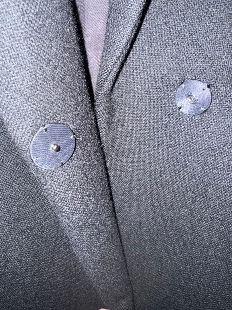 【MUSE ドゥーズィエムクラス】チェスターコート　二重織りウール コクーン