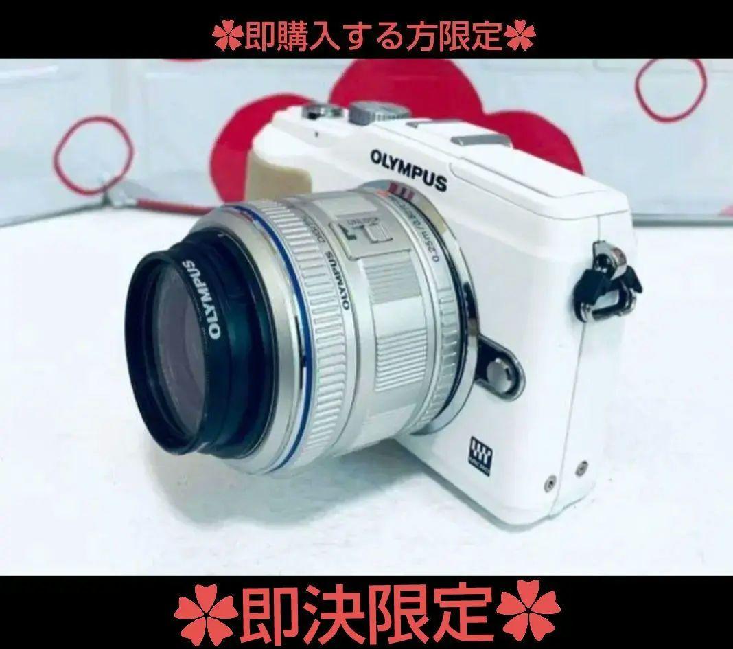 ✿未使用品✿　OLYMPUS　デジカメ本体1式　E-PL2レンズ　付属品付