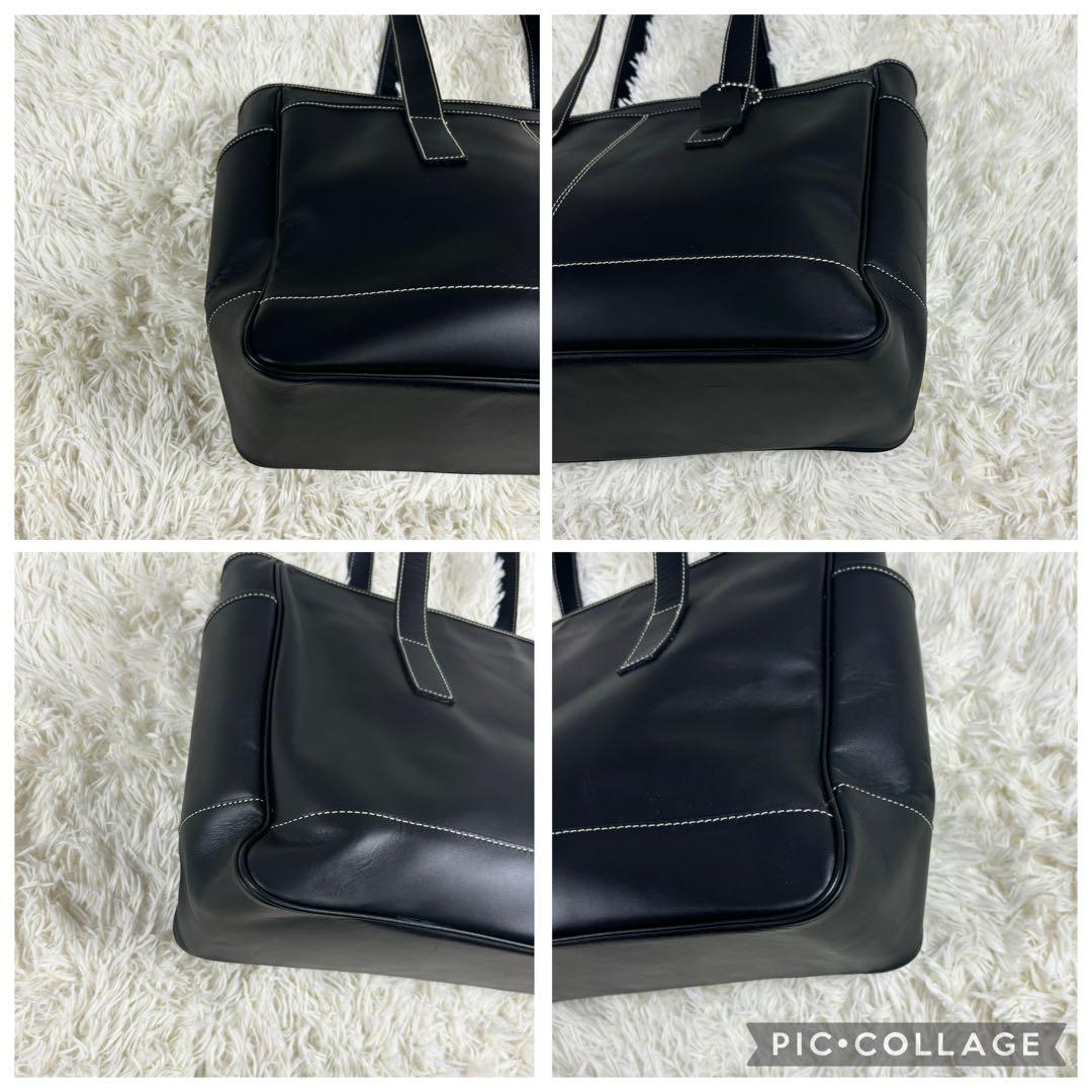 極美品　現行　Coach コーチ　ブラック　トートバック　大容量