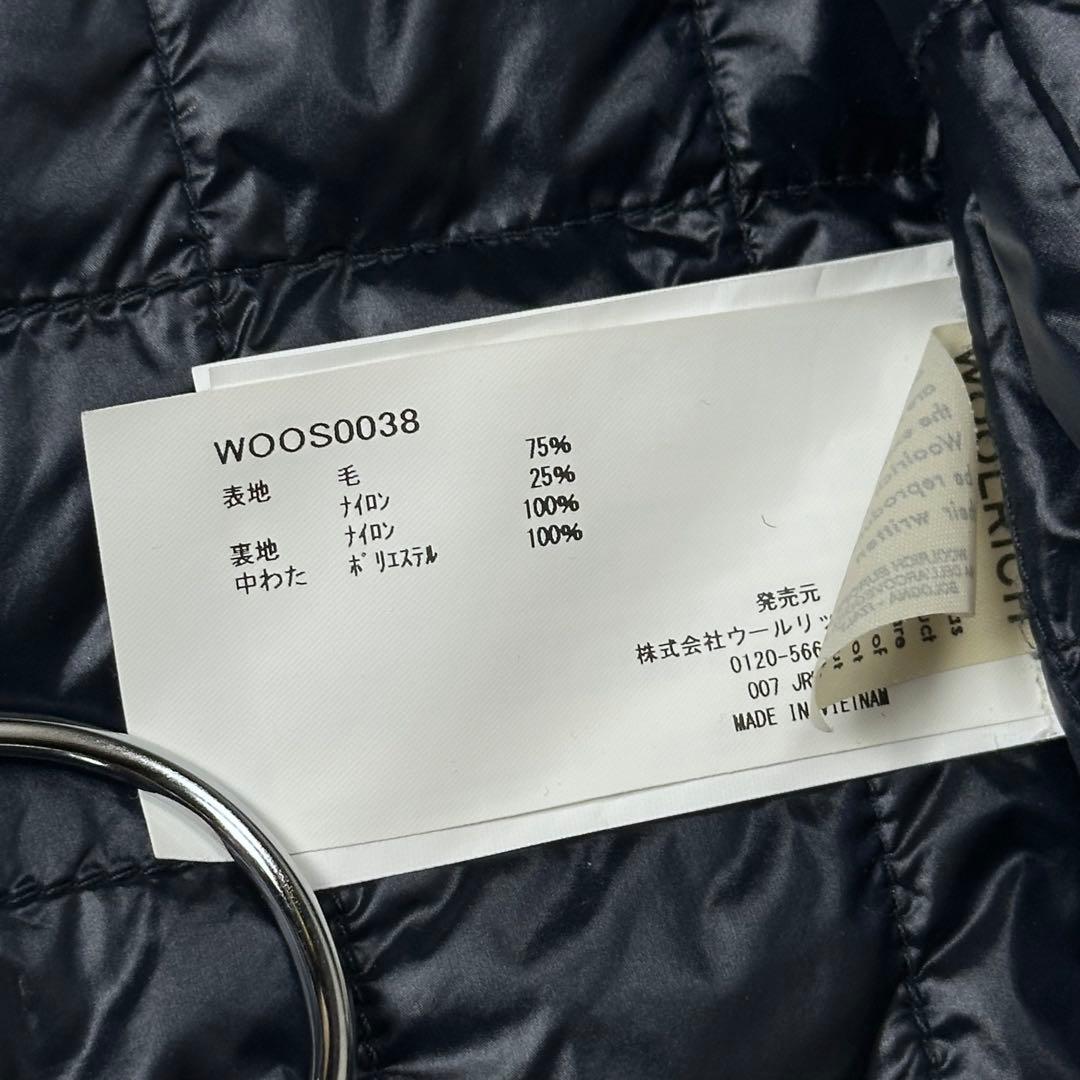 WOOLRICH アラスカンシャツジャケット 中綿 ウールリッチ 無地