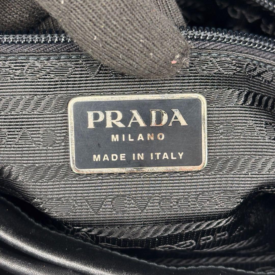 極美品　PRADA プラダ　ハンドバッグ　M09