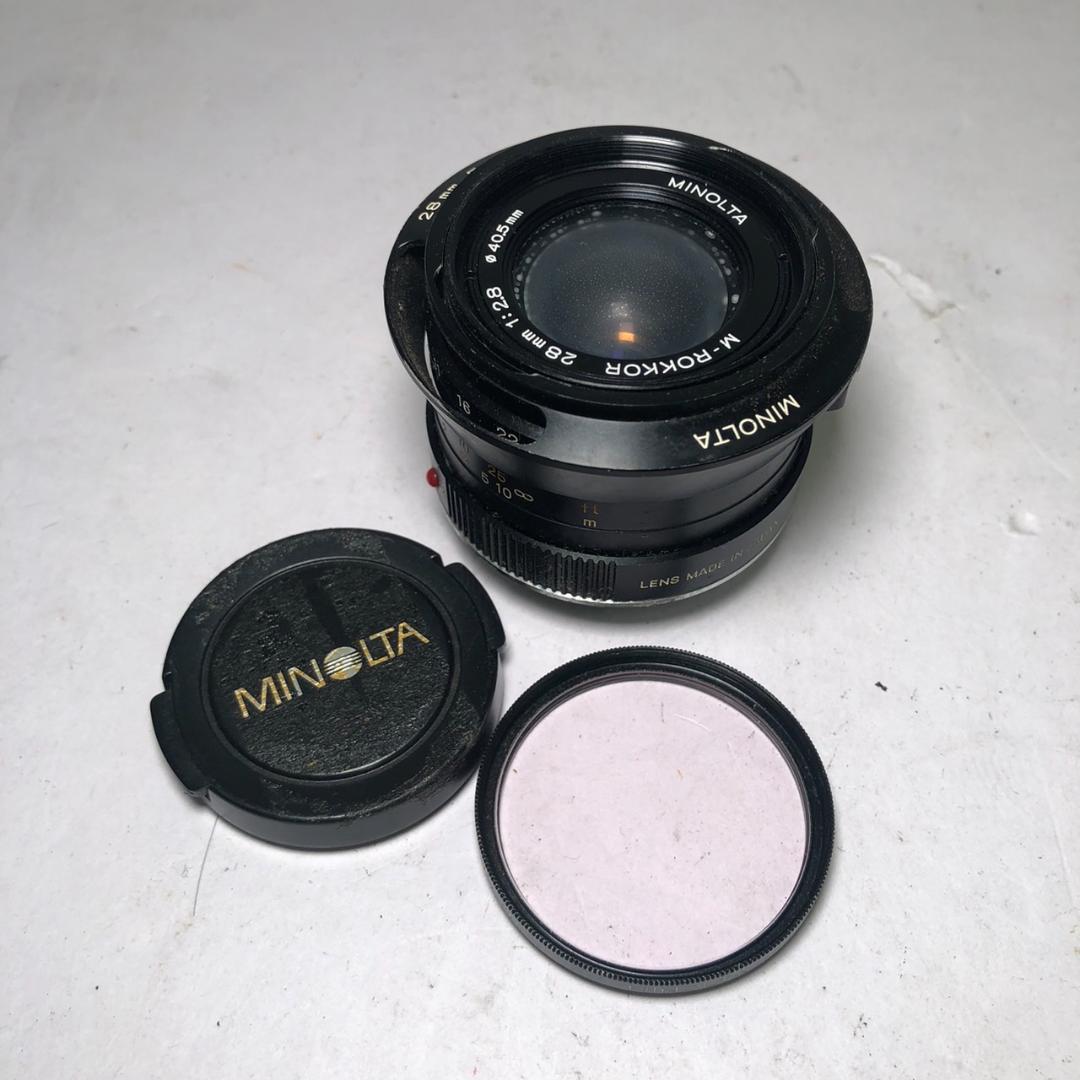 d*7様 【中古品】MINOLTA レンジファインダーカメラ 28mm F2.8