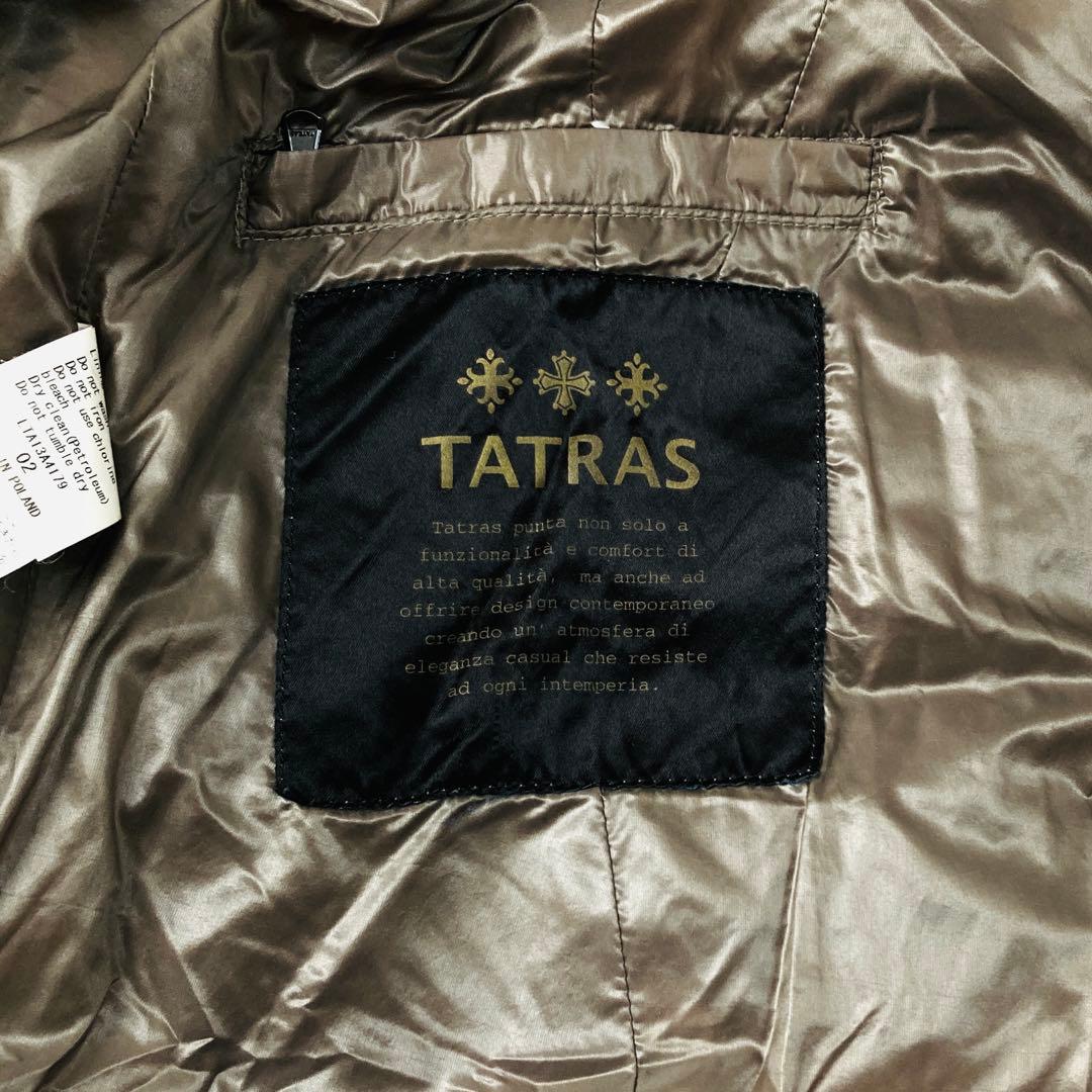 希少モデル　タトラス　サリンダウンコート　Aライン　フーデット　サイズ02