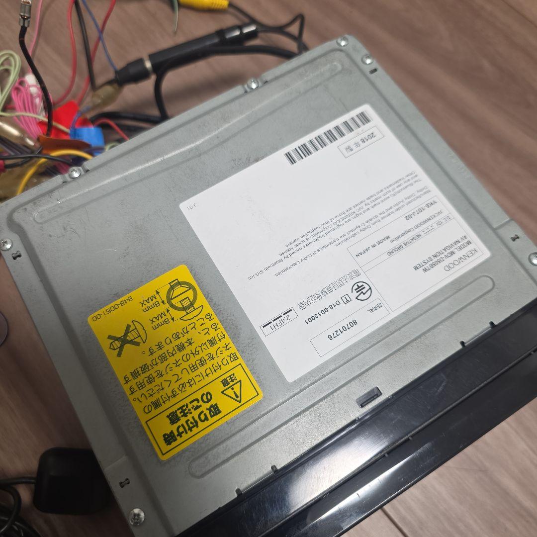KENWOOD MDV-D505BTW 彩速ナビBluetoothフルセグ