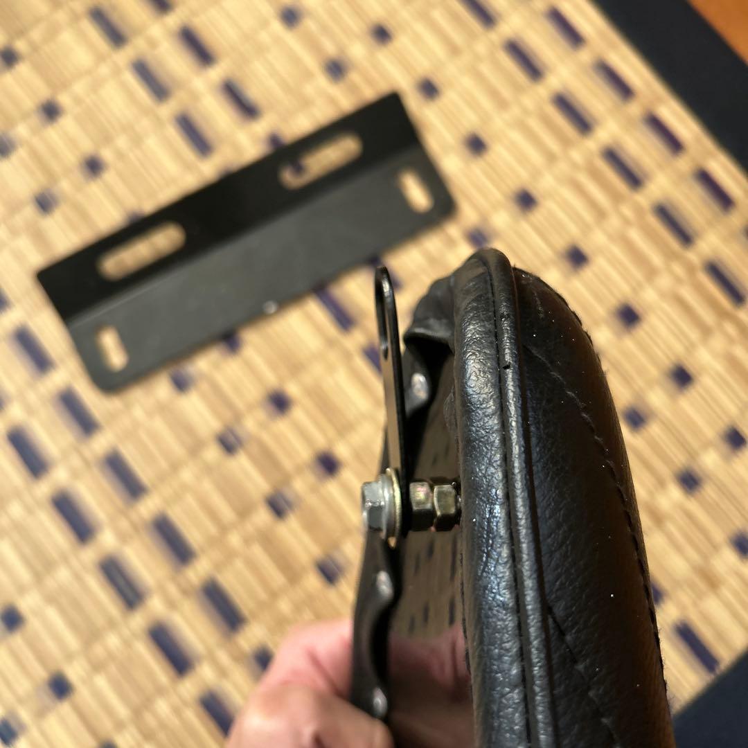 T&F ドラッグスター400 スプリングマウント ソロシート バーチカル