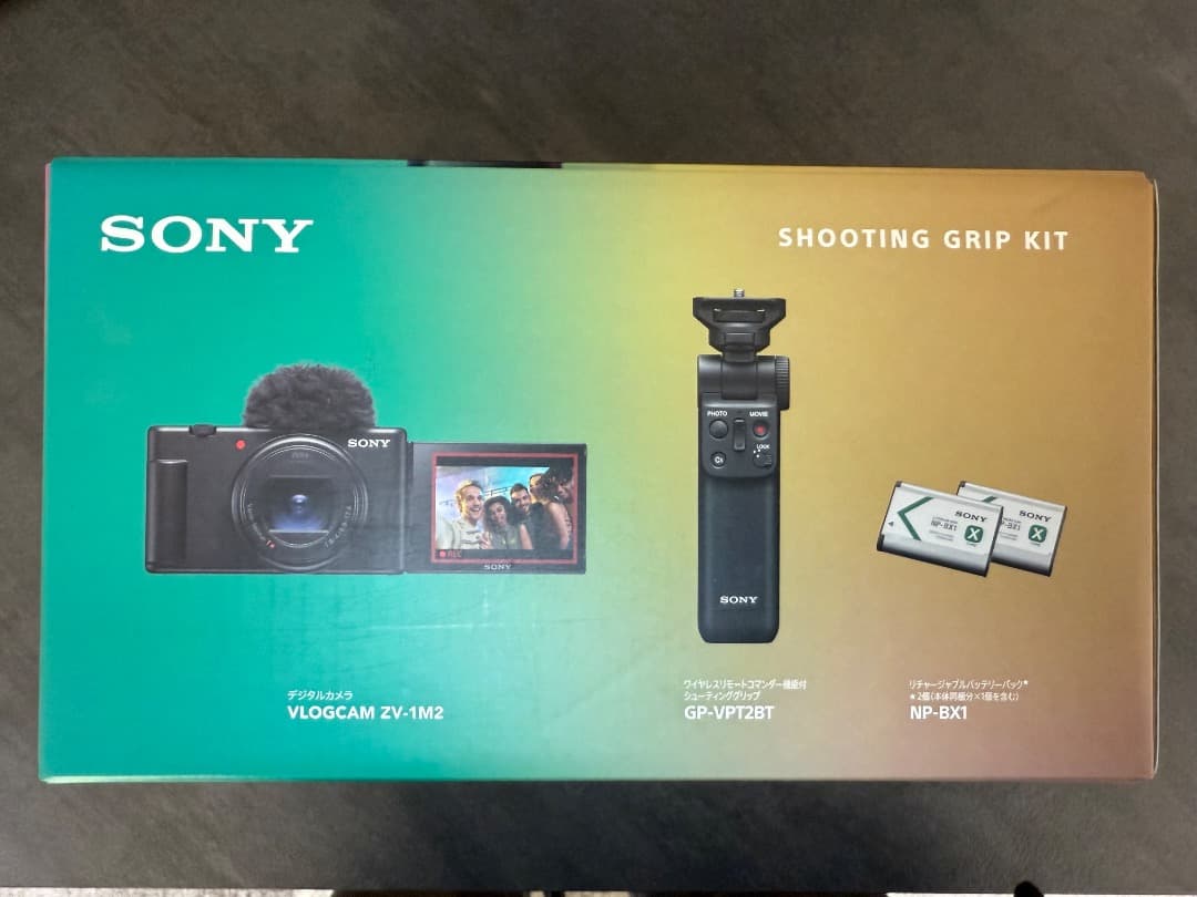 SONY VLOGCAM ZV-1M2 Black【おまけ付き】