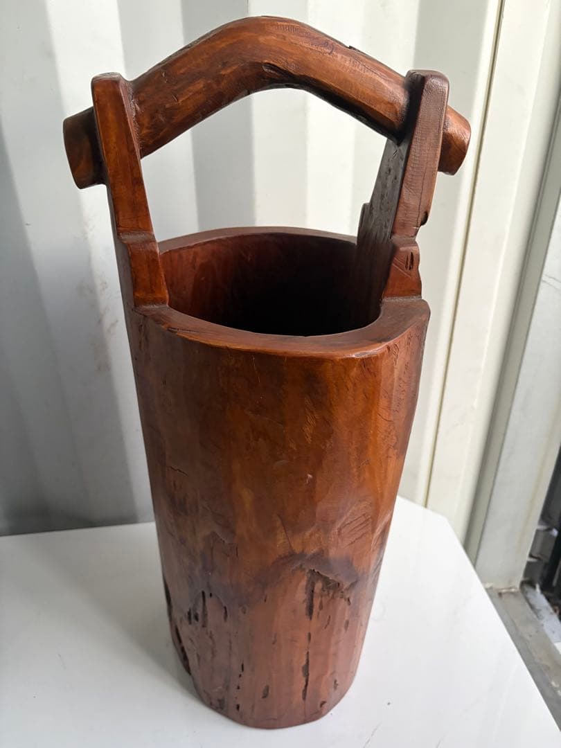 【希少品】ヴィンテージ　アンティーク　古民家家具傘立て