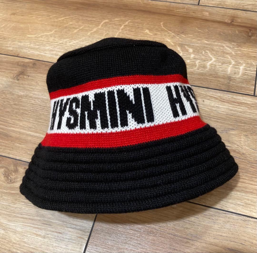 ヒステリックミニロゴ入りニット バケットハット50〜52㎝