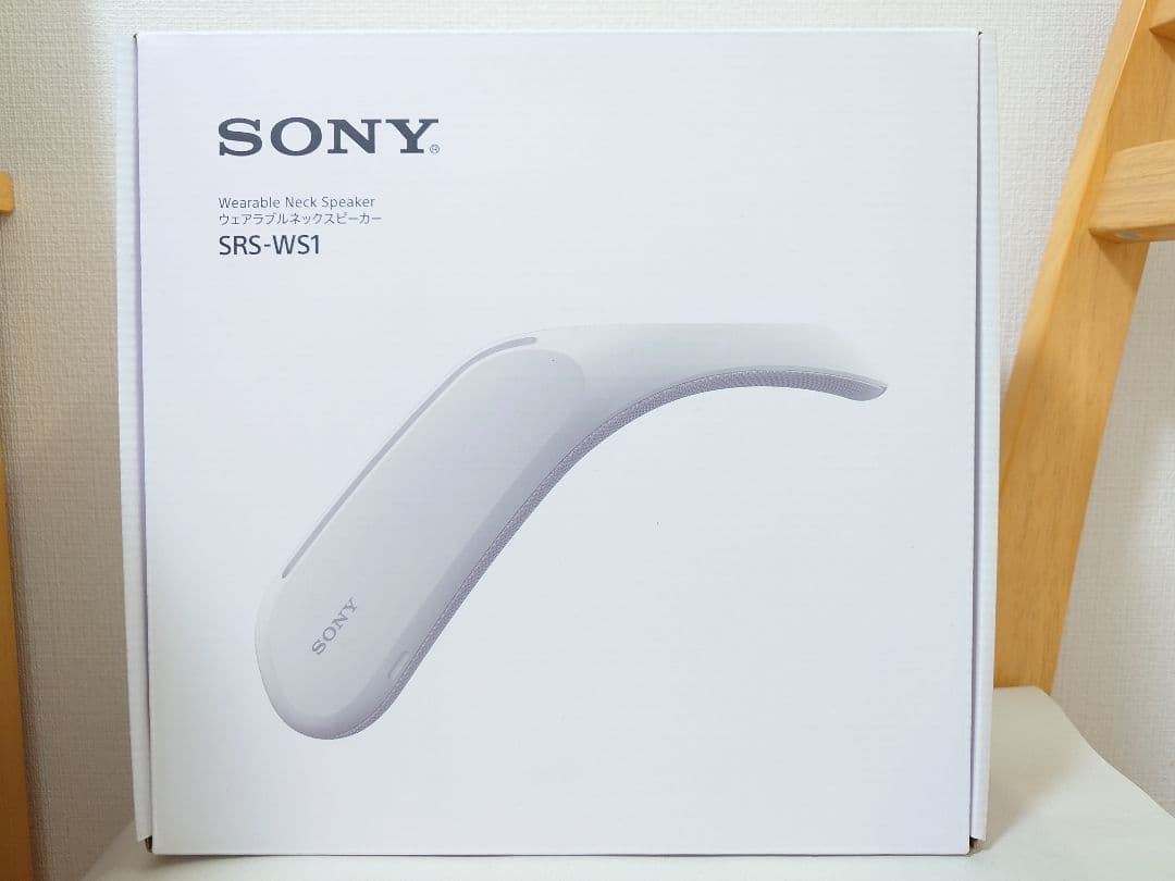 SONY SRS-WS1 ネックスピーカー ホワイト