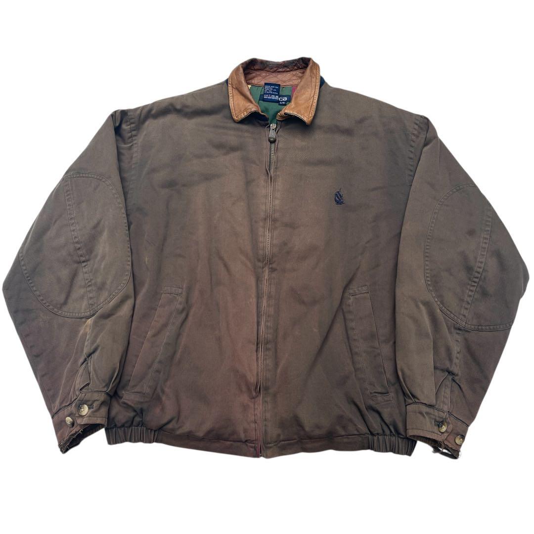 ジャケット・アウター 1990s NAUTICA brown bomber jacket