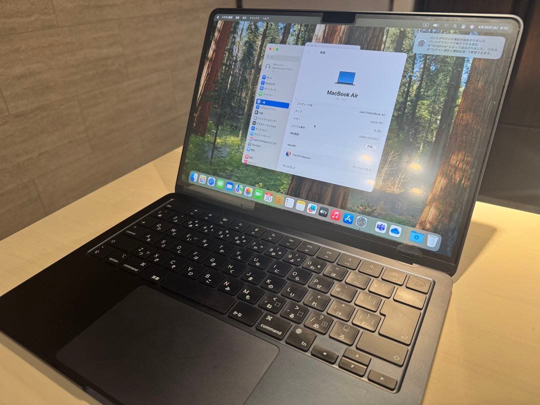 y*e様 【美品】MacBook Air M2 ミッド8G 256GB Offi
