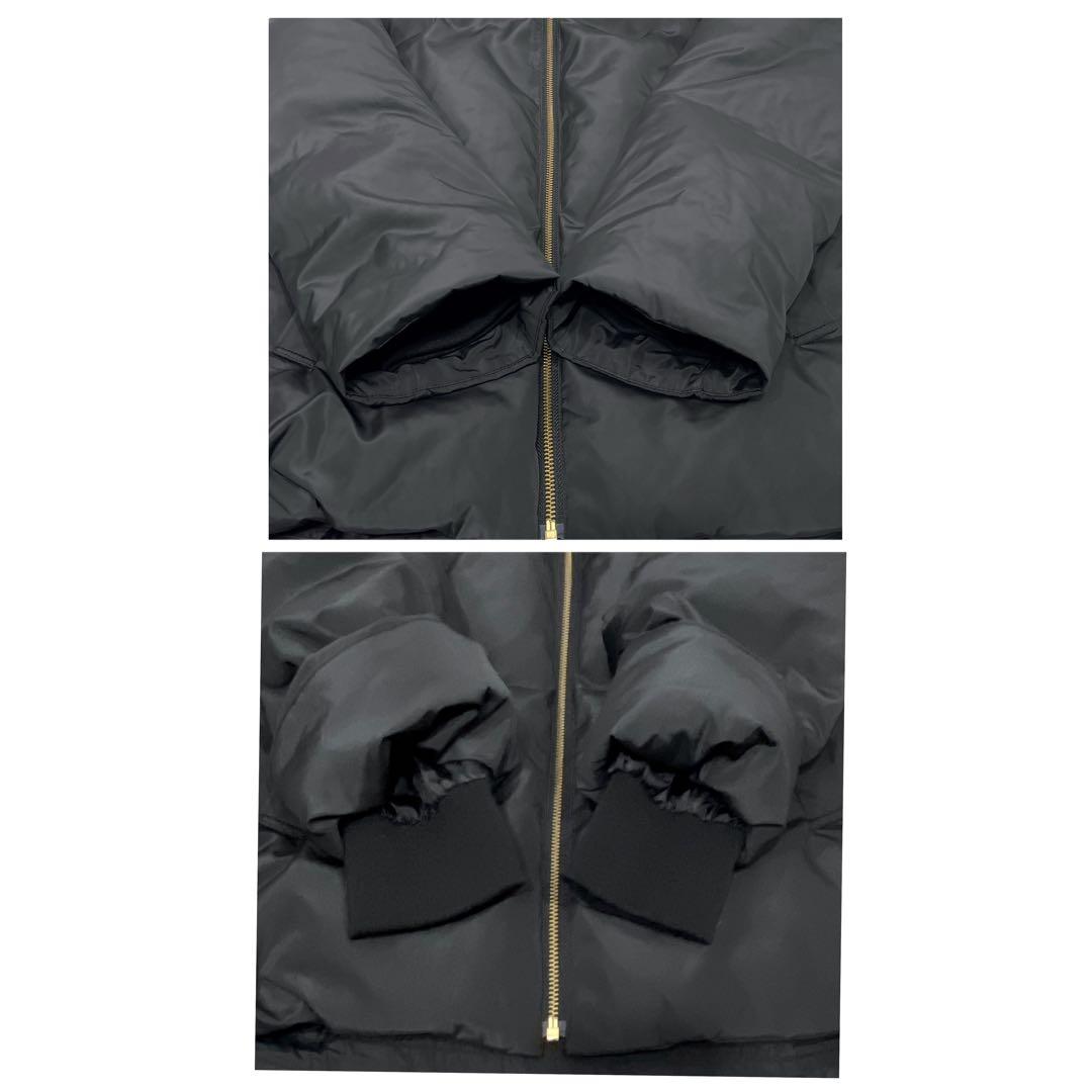 新品⭐️【grove】撥水・ステッチレスミドルダウン ジャケット コート ブラック