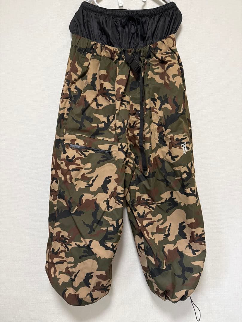 Libelice スノーパンツ カモフラ XLサイズ