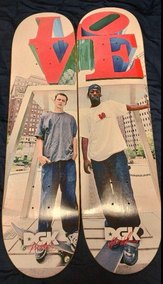 DGK LOVE Deck 限定300枚 青/オレンジ