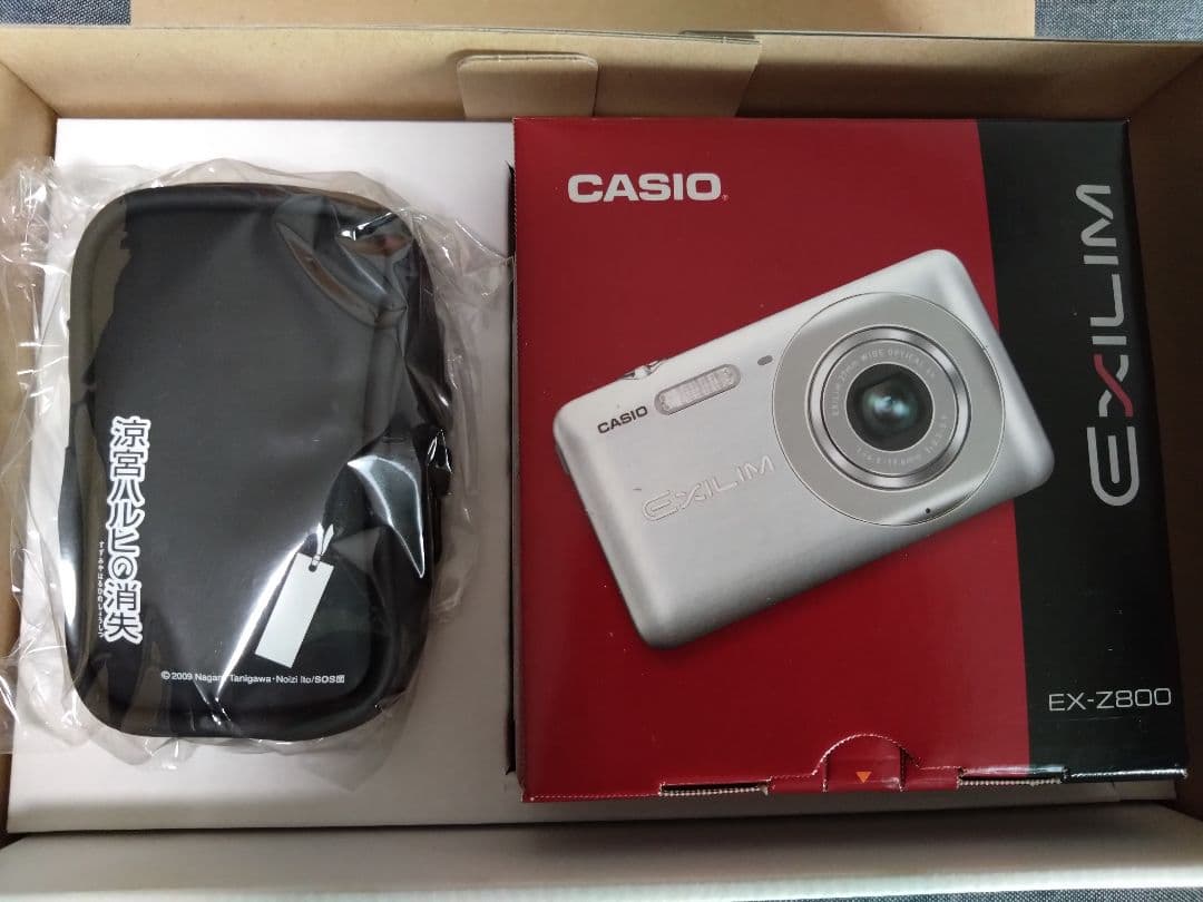 カメラ　涼宮ハルヒの消失×EXILIM コラボデジタルカメラ