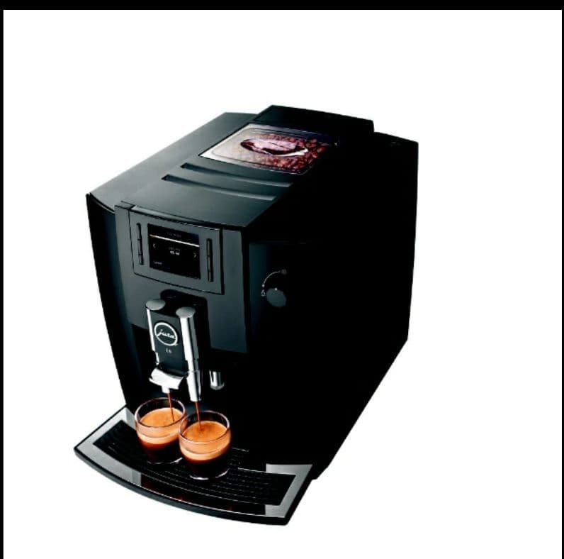 最終値下JURA E6 自動コーヒーメーカー ブラック店舗　会社　美品　付属品付