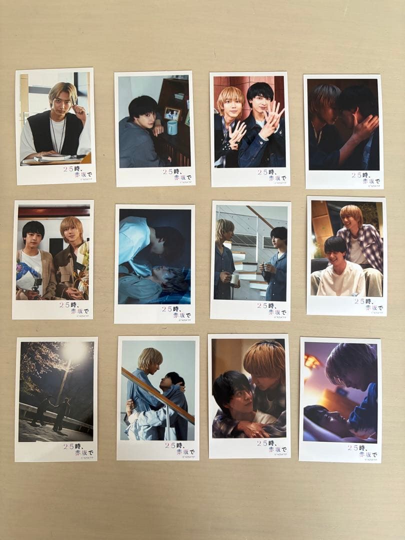 ★25時、赤坂で　チェキ風ブロマイド【コンプリート】駒木根葵汰　新原泰佑★