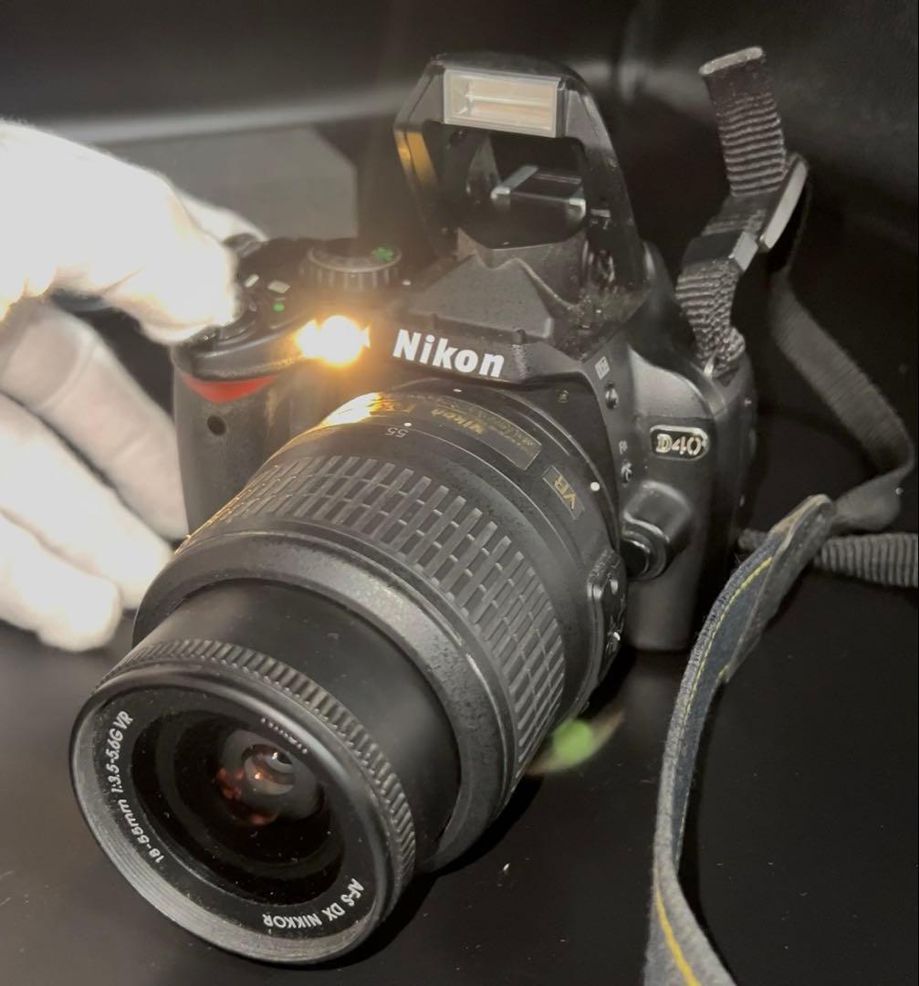 Nikon D40 レンズキット 18-55mm VR 動作確認済