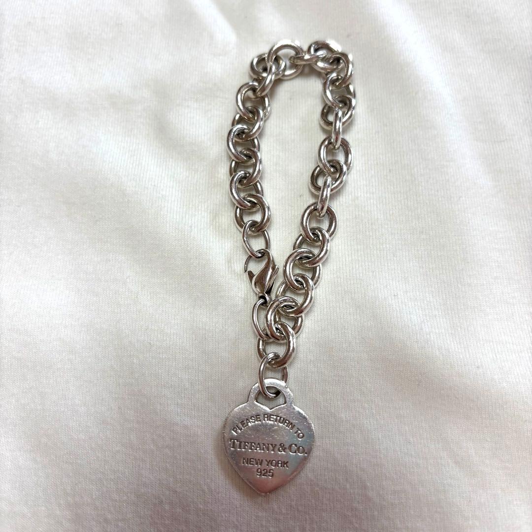 【店舗クリーニング済】Tiffany リターントゥハートブレスレット