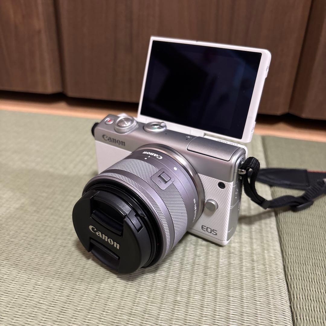 Canon EOS M100☆高画質ミラーレス一眼レフ_Bluetooth搭載