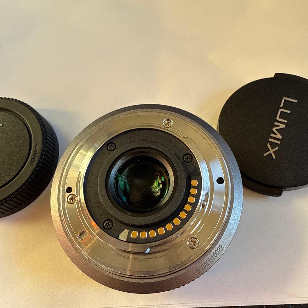 【ジャンク】LUMIX G 20mm/F1.7 ASPH H-H020