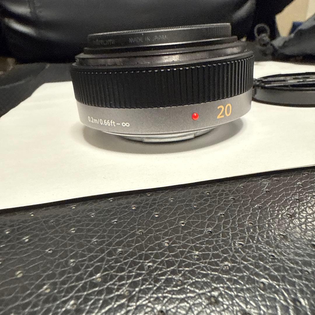 【ジャンク】LUMIX G 20mm/F1.7 ASPH H-H020