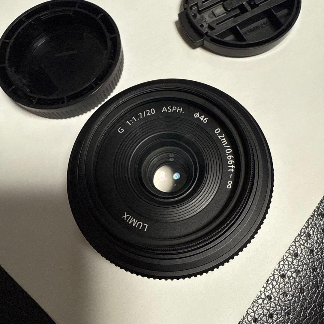【ジャンク】LUMIX G 20mm/F1.7 ASPH H-H020