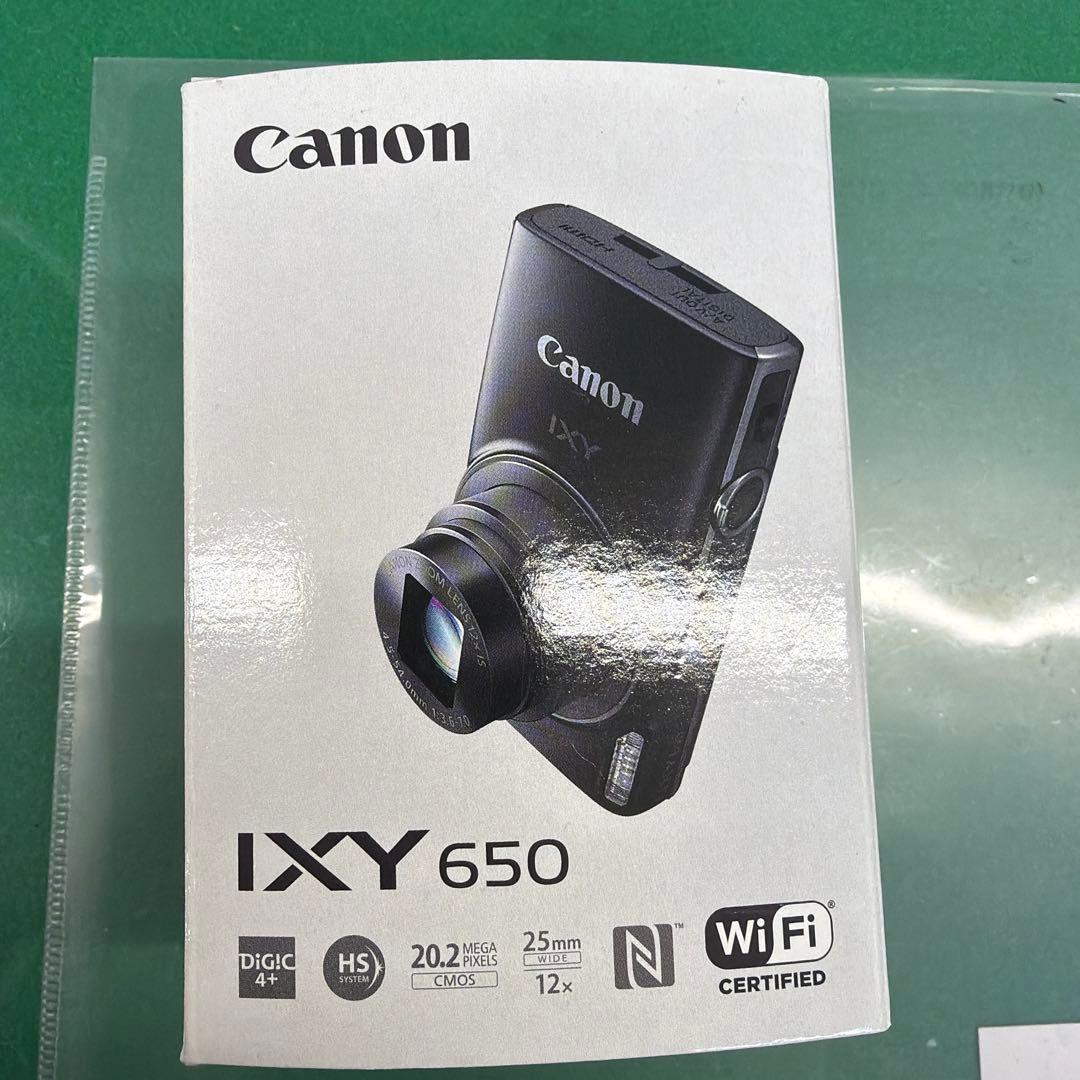 Canon IXY 650 デジタルカメラ ブラック