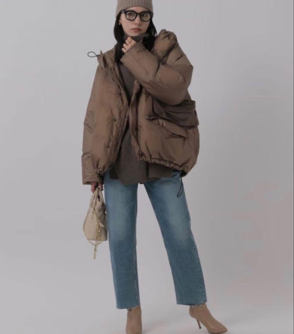 Chaos カオス REMI RELIEF ショートダウン　モカ