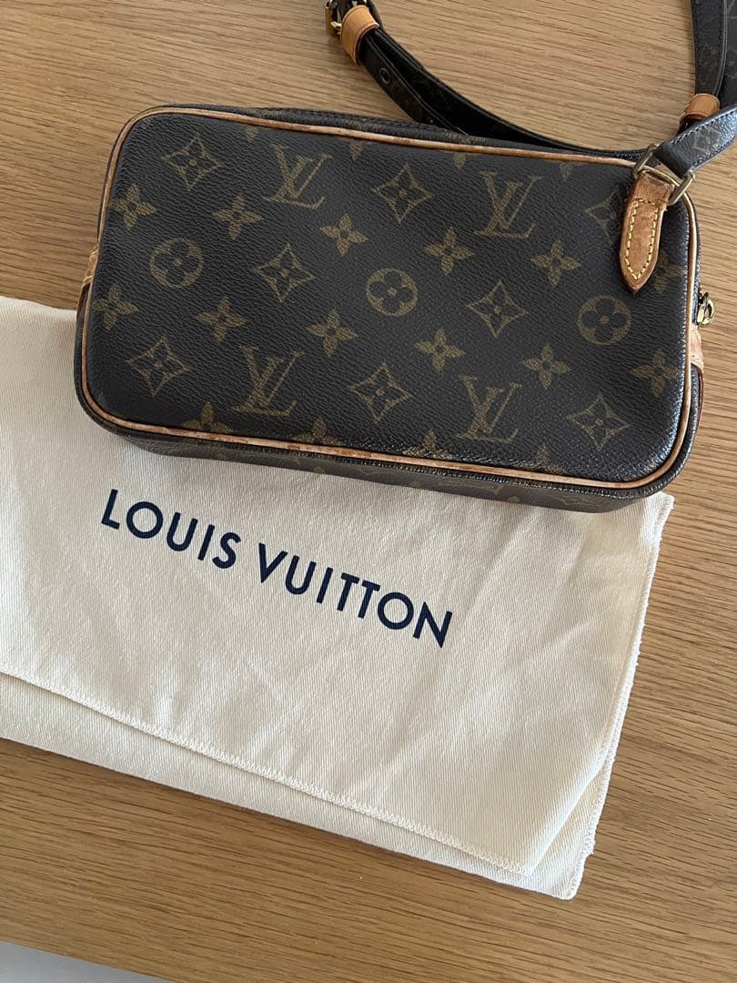LOUIS VUITTON ポシェットマルリーバンドリエール ジャンク