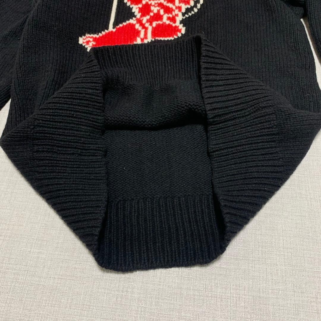 POLO RALPH LAUREN　PWING HIGH NECK KNIT　黒