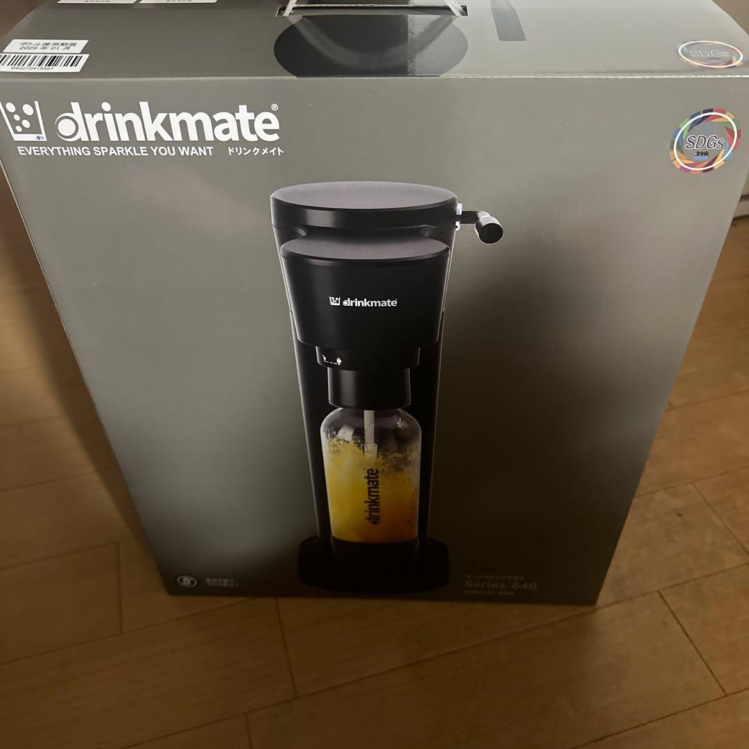 新品未使用⭐️drinkmate Series 640 DRM 1027ブラック