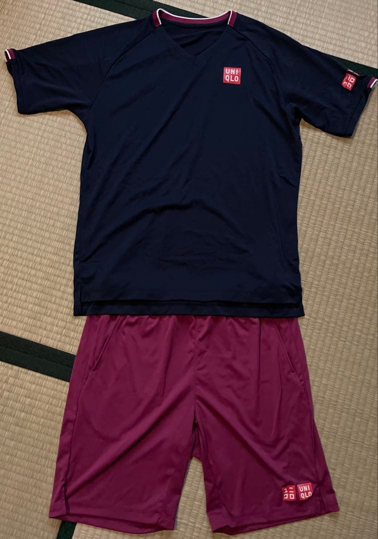 【美品】ユニクロ　フェデラー　上2枚、下1枚　3点セット