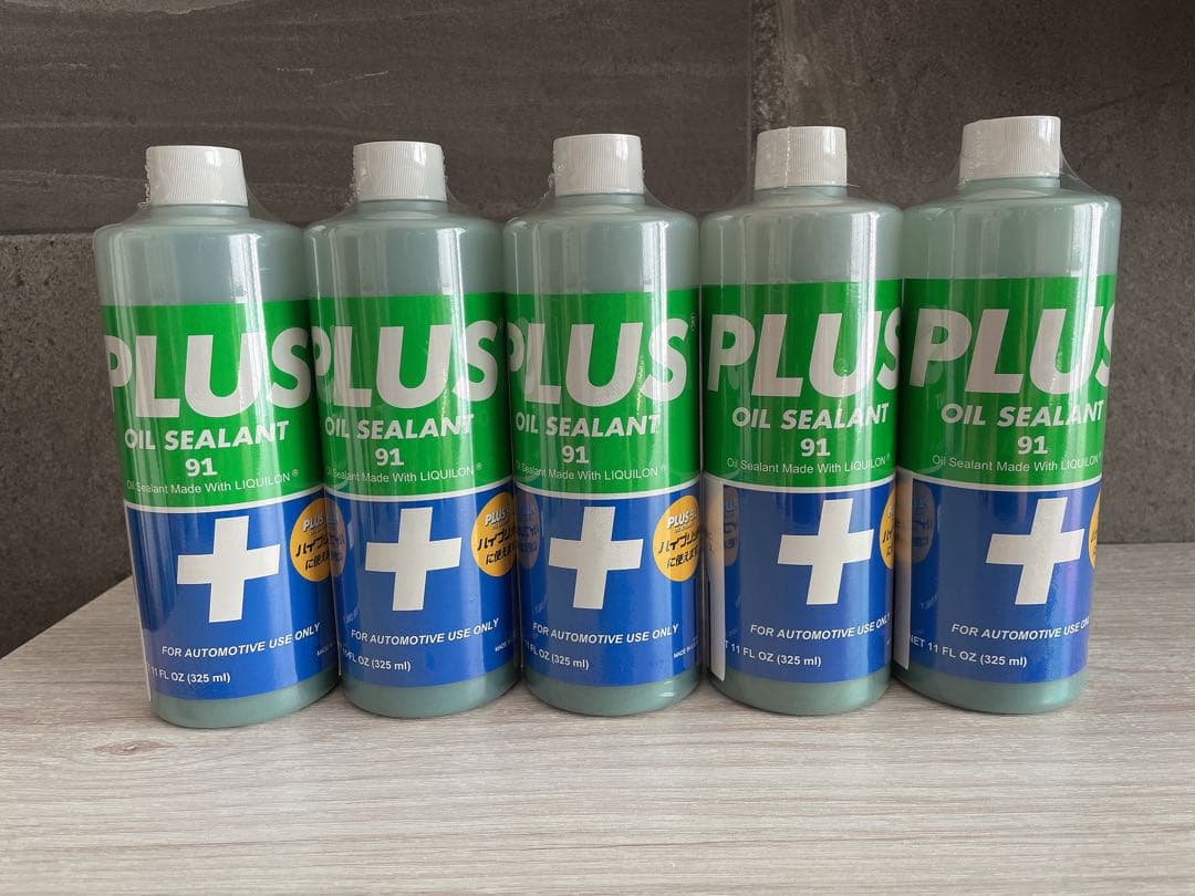 PLUS91 325ml オイル漏れ止め剤 30本セット トマト