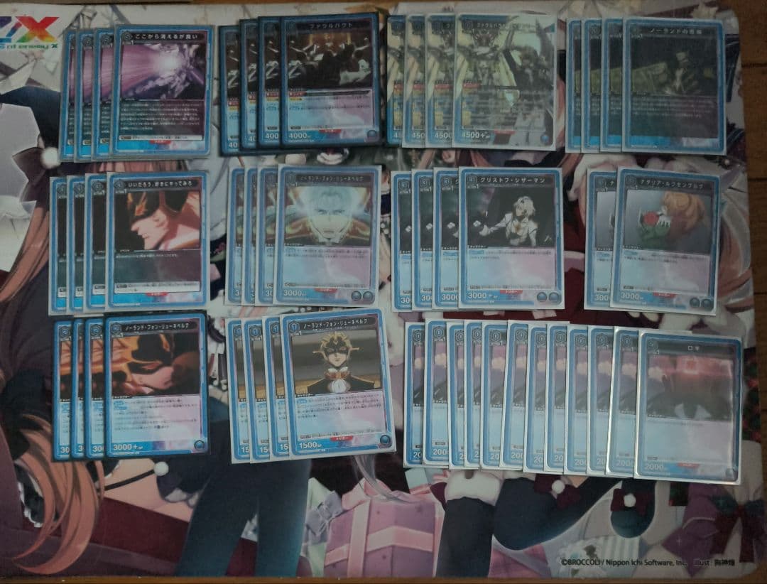 ユニオンアリーナ　コードギアス奪還のロゼ　ファウルバウト　ノーランド　デッキ