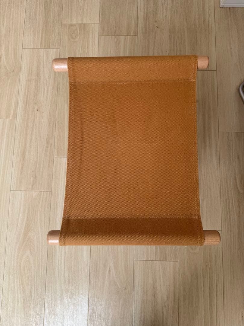 セット販売　ニーチェアx オットマンセット ナチュラル✖️キャメル