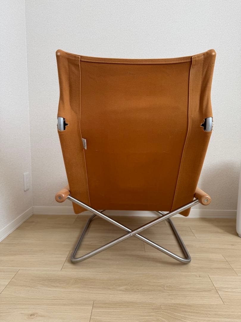 セット販売　ニーチェアx オットマンセット ナチュラル✖️キャメル