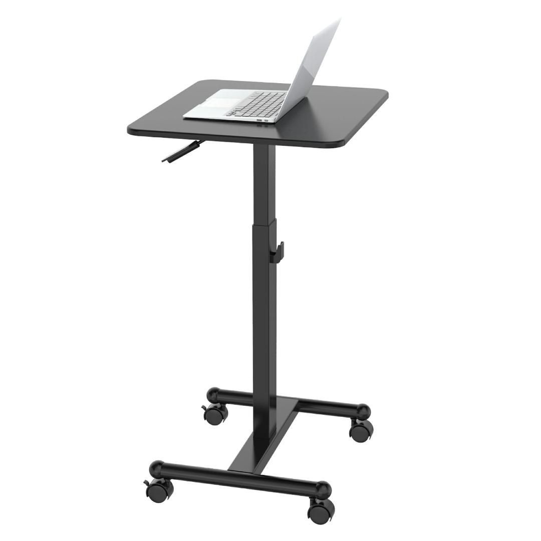 DMM.make キャスター付き昇降デスク 無段階調整 DKS-LDC600B