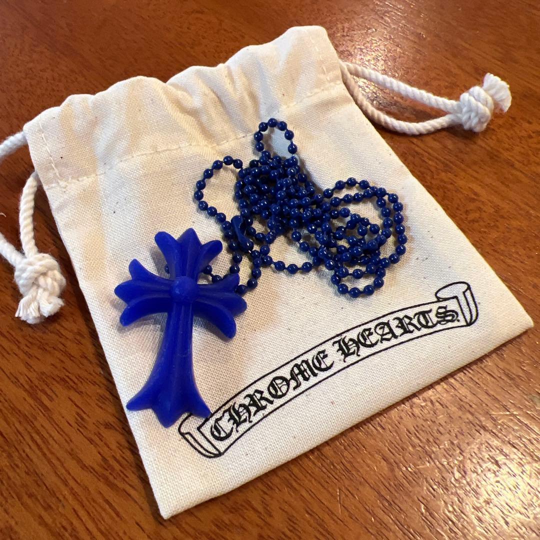 正月セール新品★CHROME HEARTS ラバークロス ネックレス★未使用品