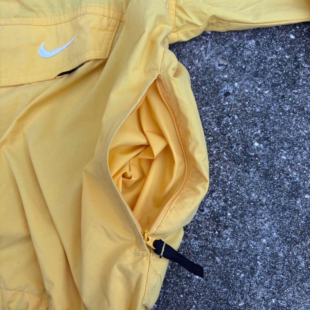 90s NIKE アノラックパーカー 銀タグ tech メッシュ パッカブル
