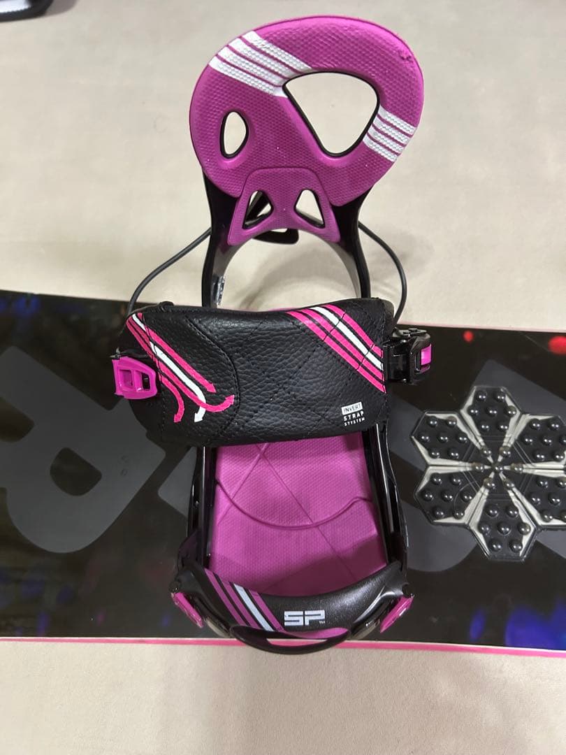 スノーボード3点セットSAVANDER 138 × SPビンディング　ケース付き